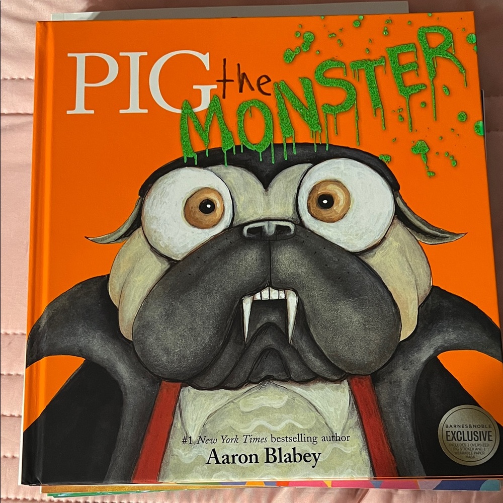 Pig the Monster Children's Book by Aaron Blabey